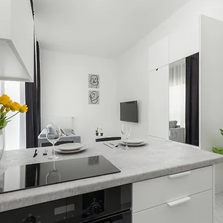 Apartment Comfortable With Parking In By Renters Szczecin